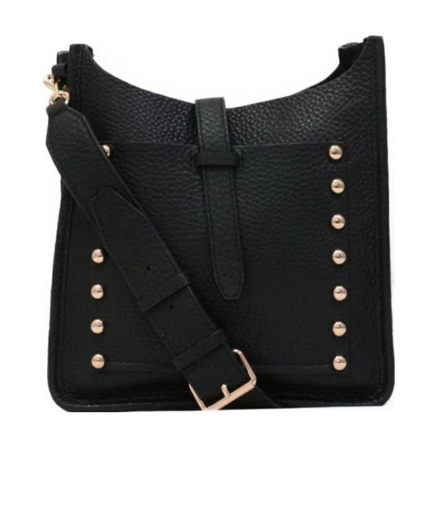 Nailed satchel bag