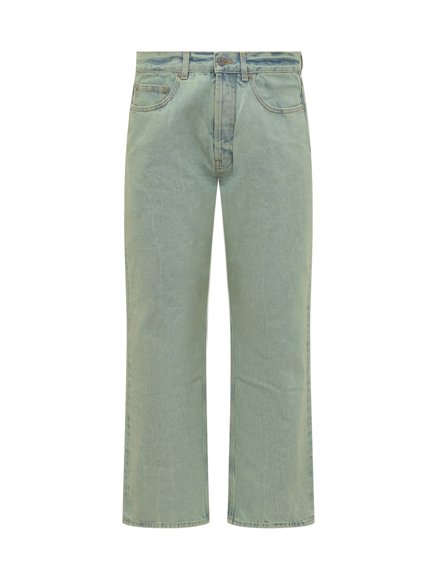 Mini Distressed OverDane Jeans