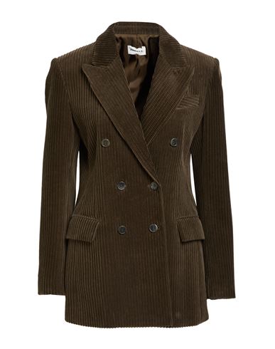 P. a.r. o.s. h. Woman Blazer Dark green Size S Cotton
