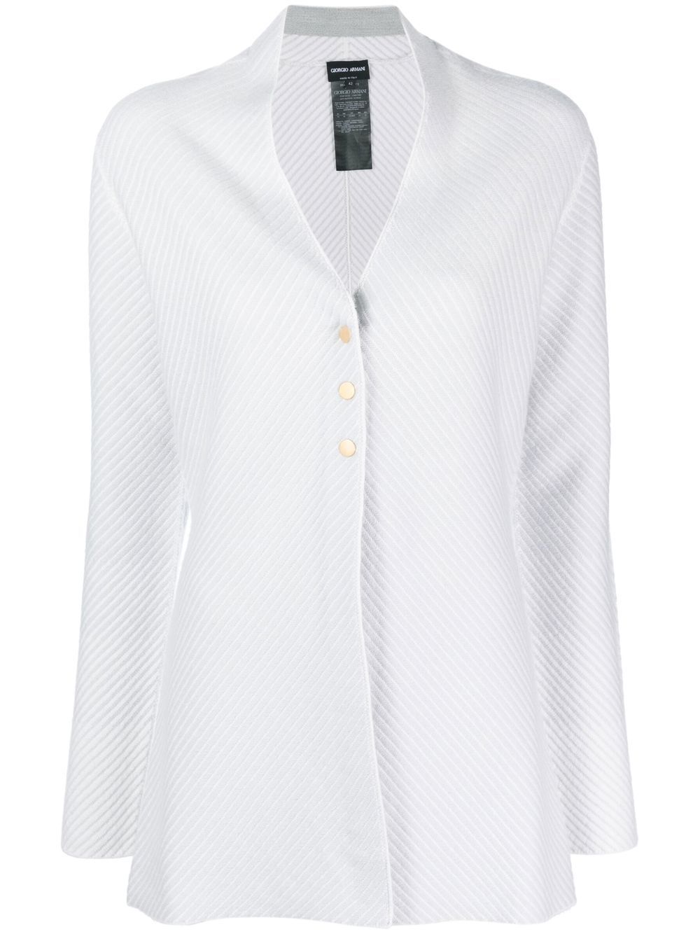 Three button cardigan - Blue