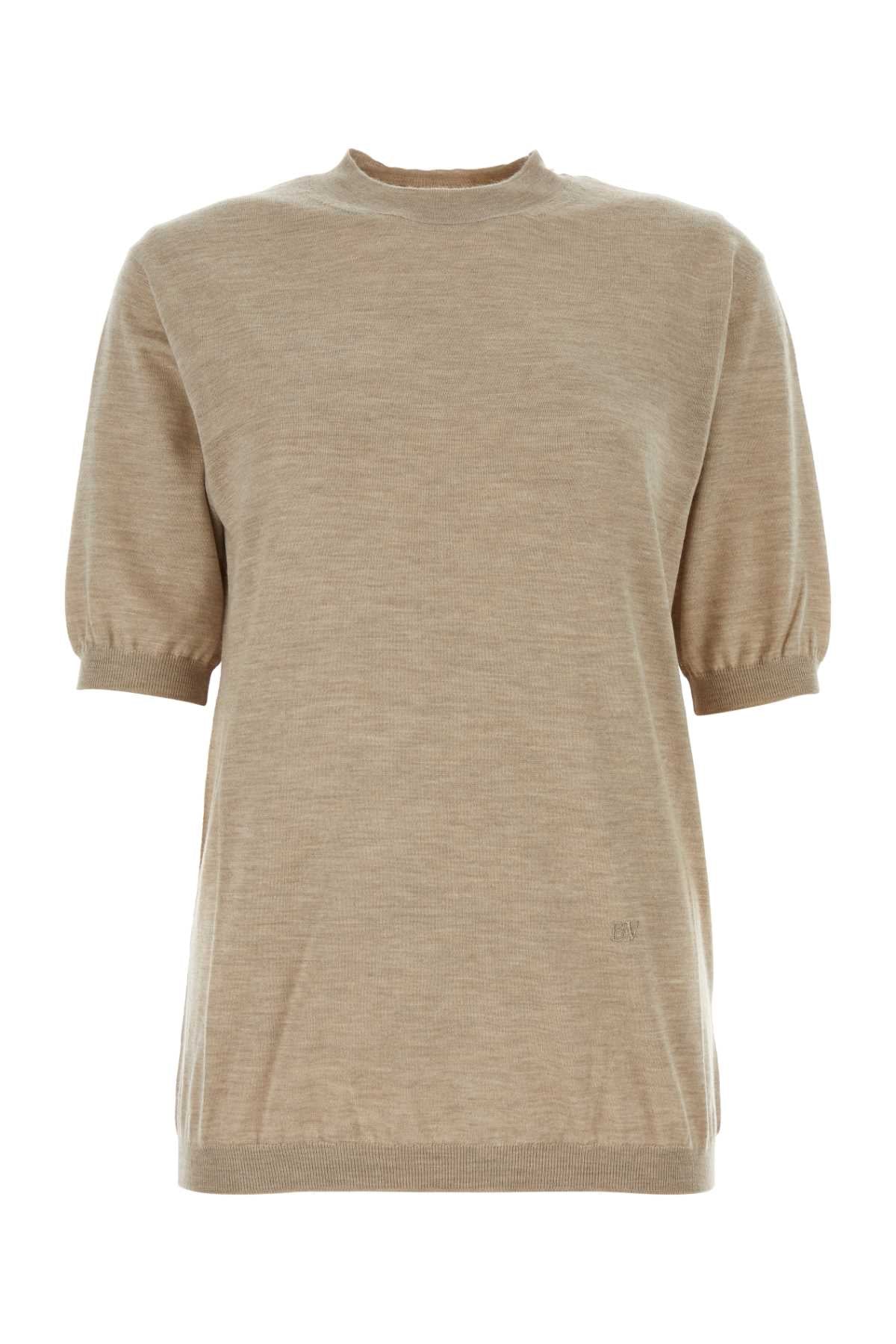 100% Cashmere Sweater — Beige