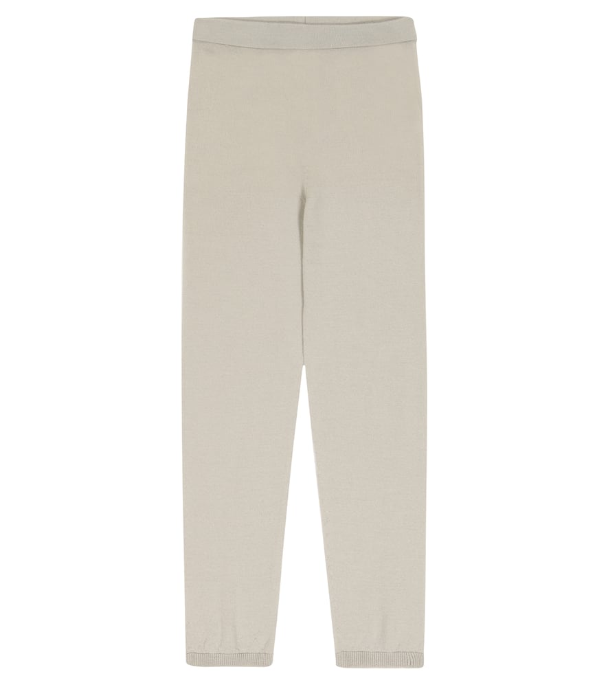 Wool-blend sweatpants