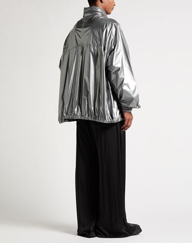 Man Jacket Silver Size S Polyamide