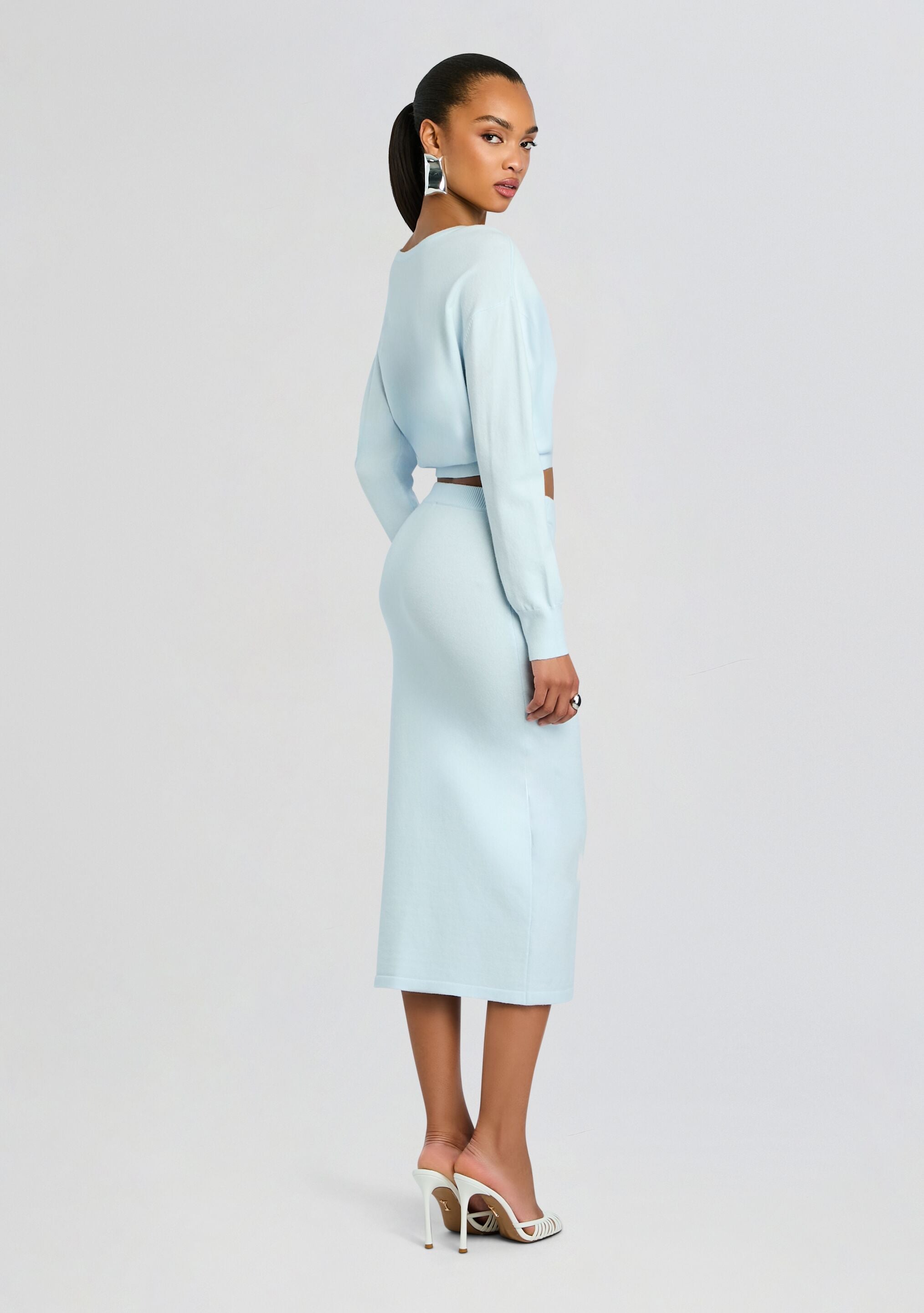 Tansy Knit Midi Skirt