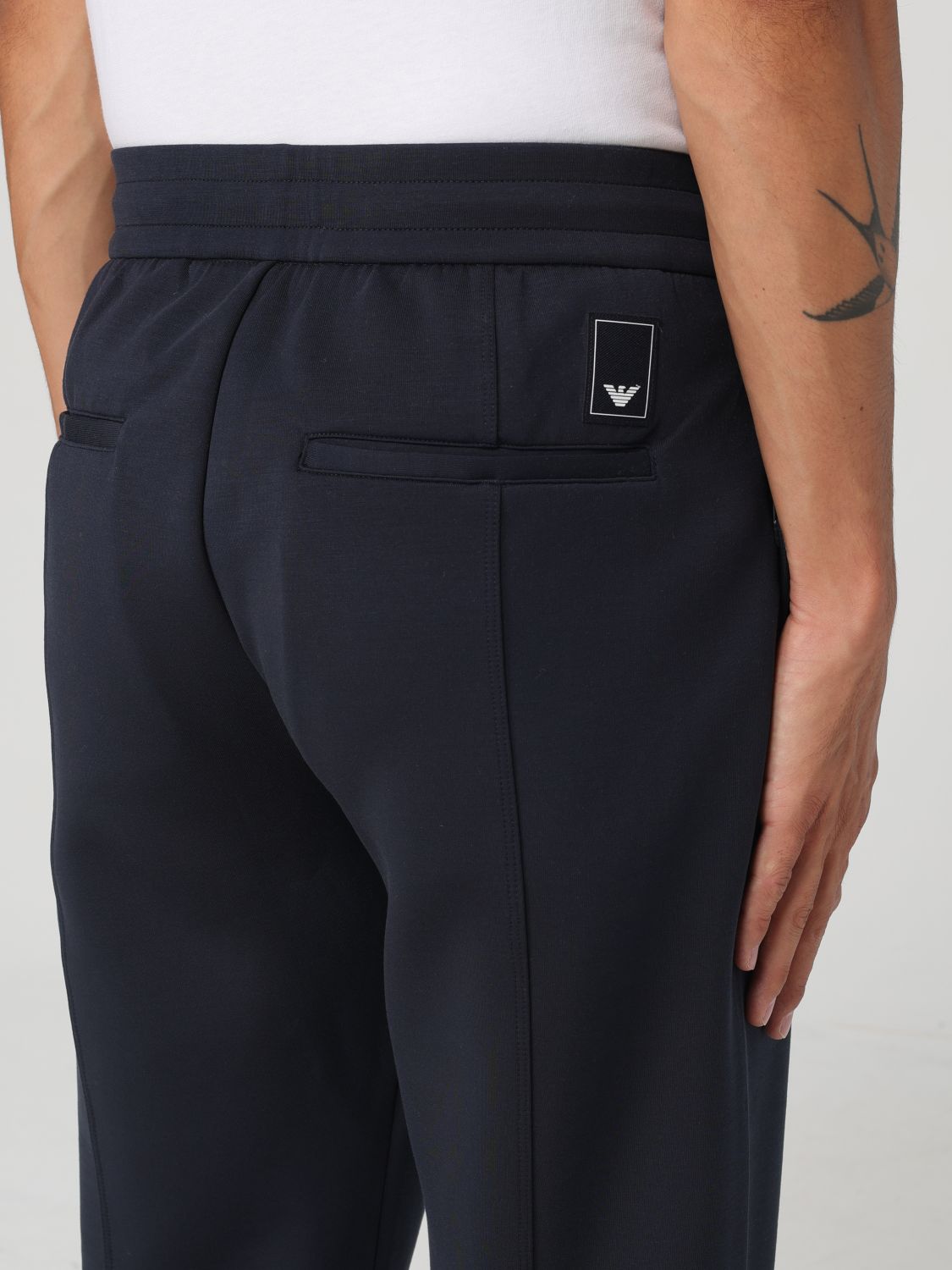 Pants Men color Blue