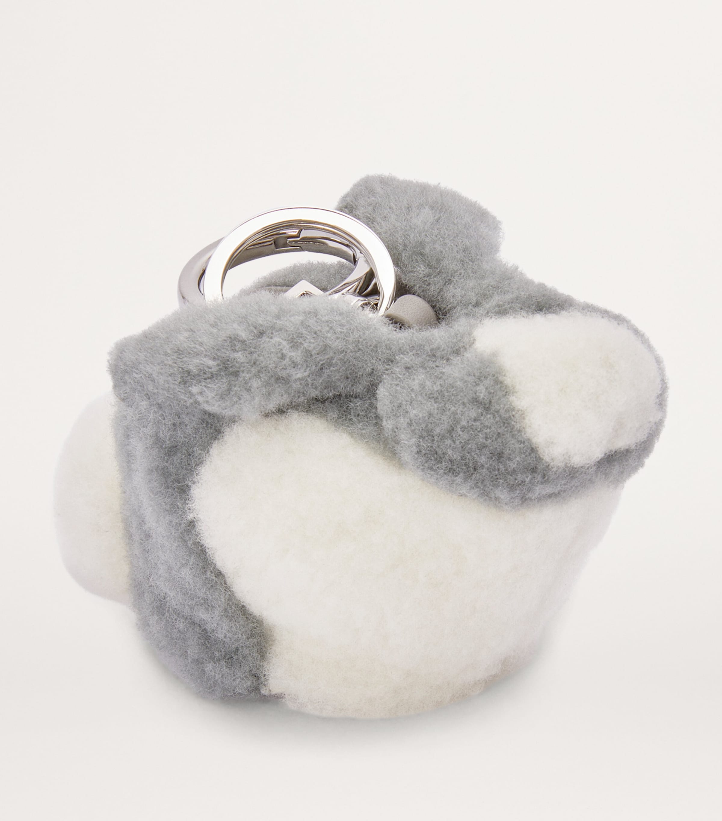 Shearling Bunny Bag Charm