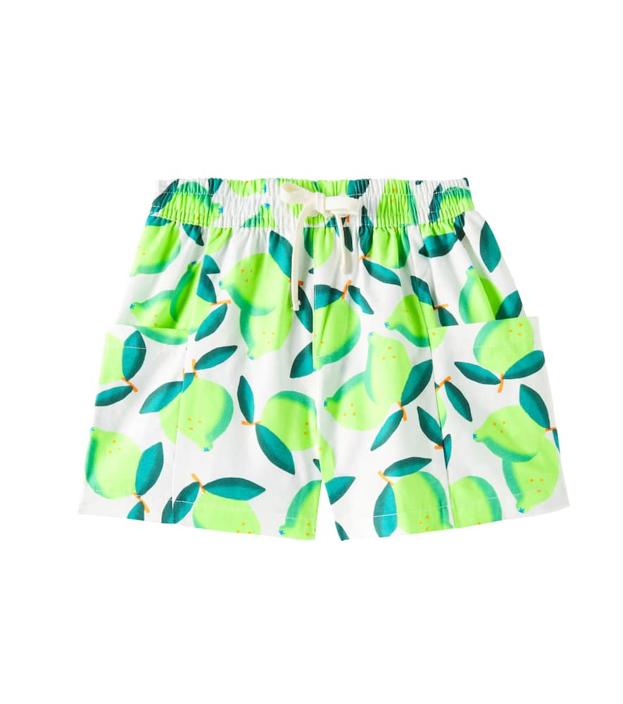Fábula Printed cotton shorts