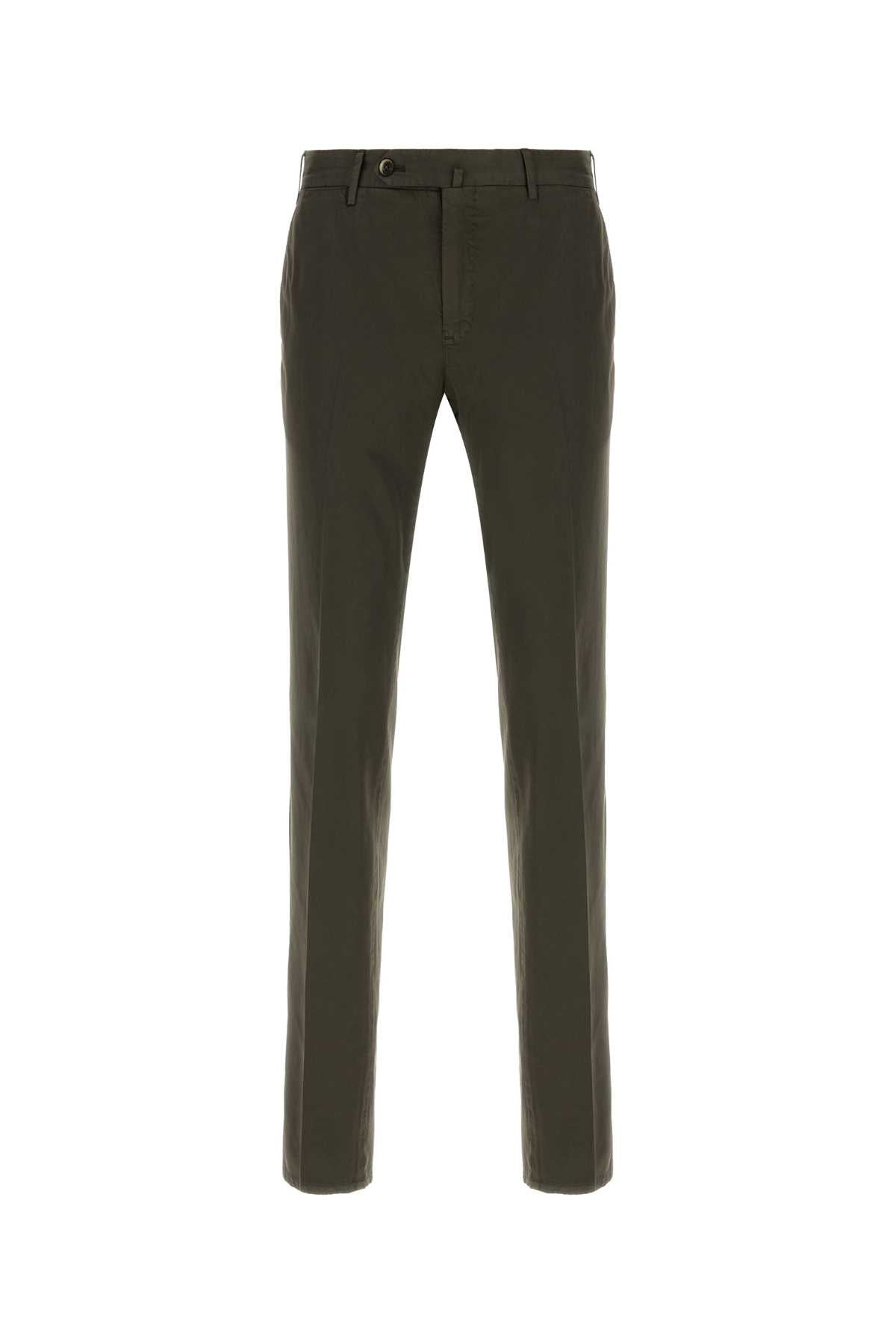 S-SLIM Trousers — Brown