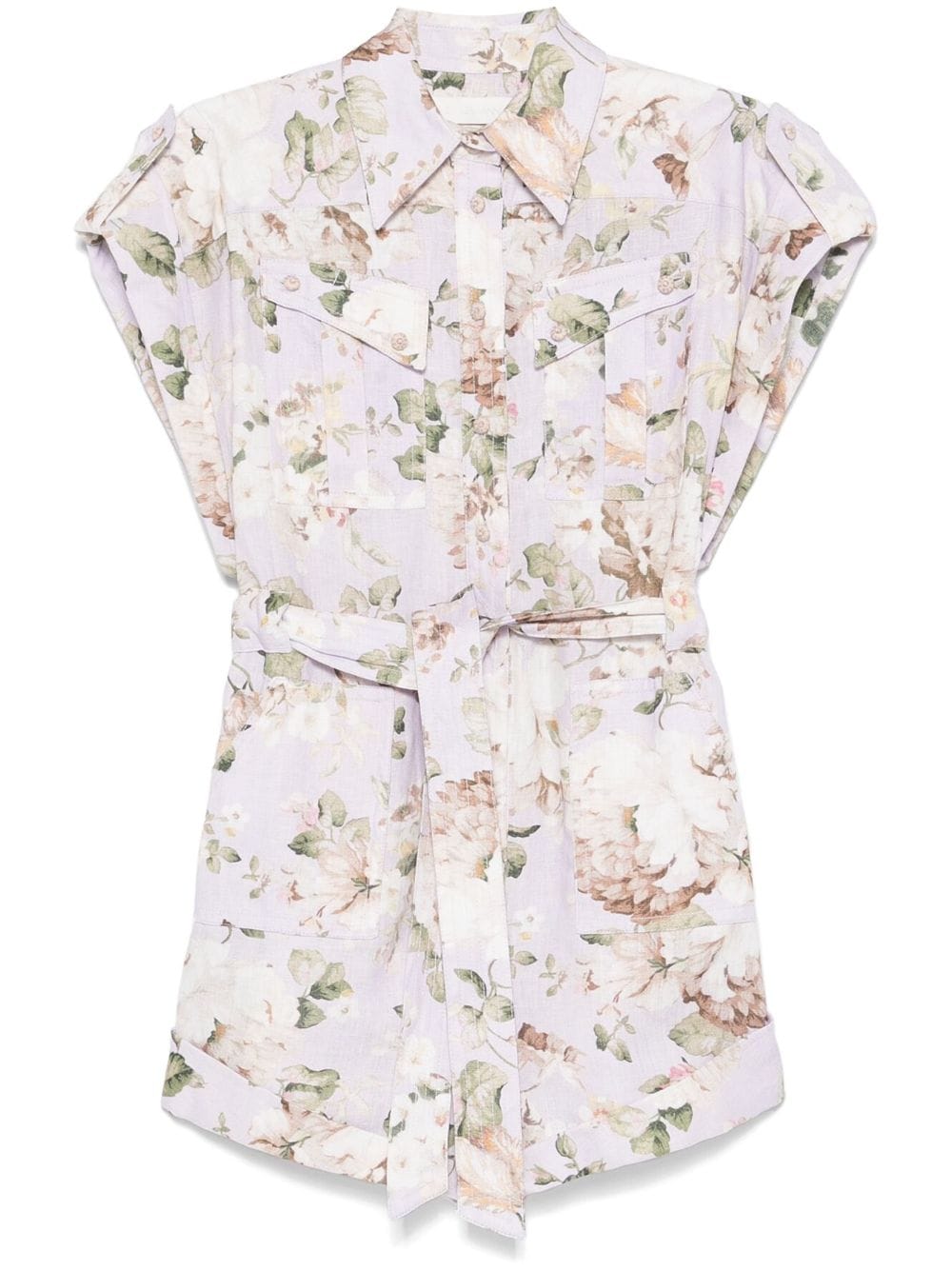 Acacia playsuit - Purple