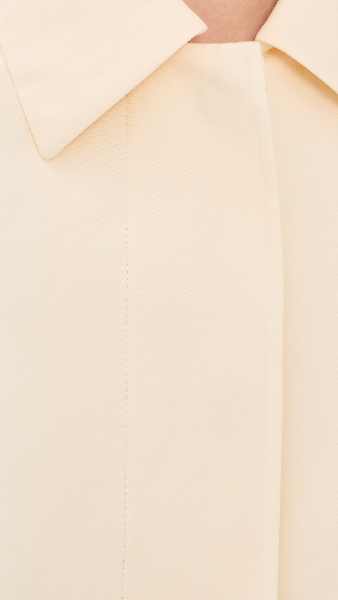 Short Mac Blouson Shirt Cream