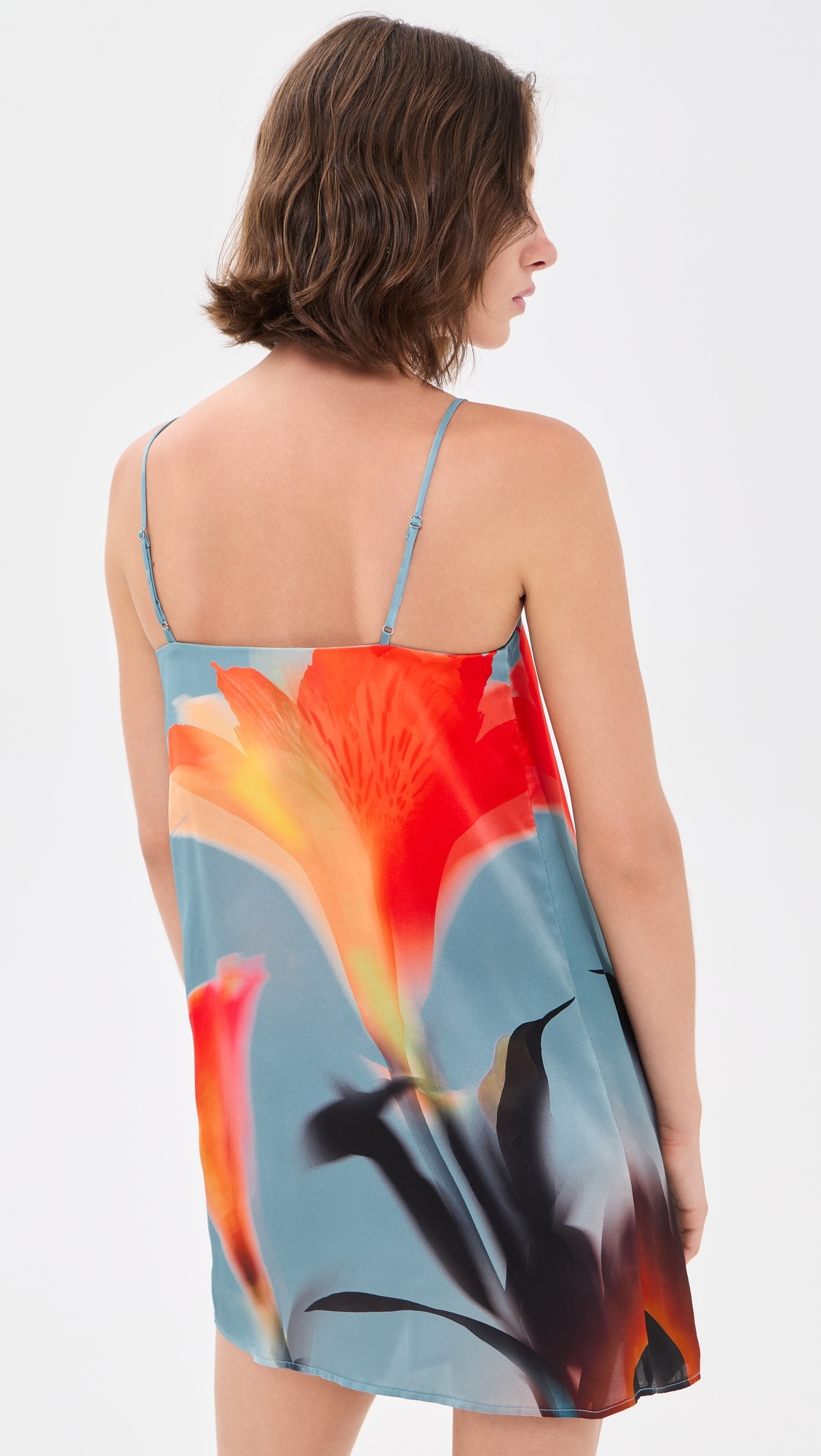 Inez Dress Fire Petal