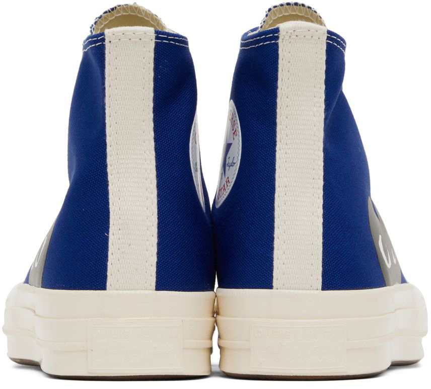 Comme des Garçons Play Converseエディション ブルー Half Heart Chuck 70 スニーカー