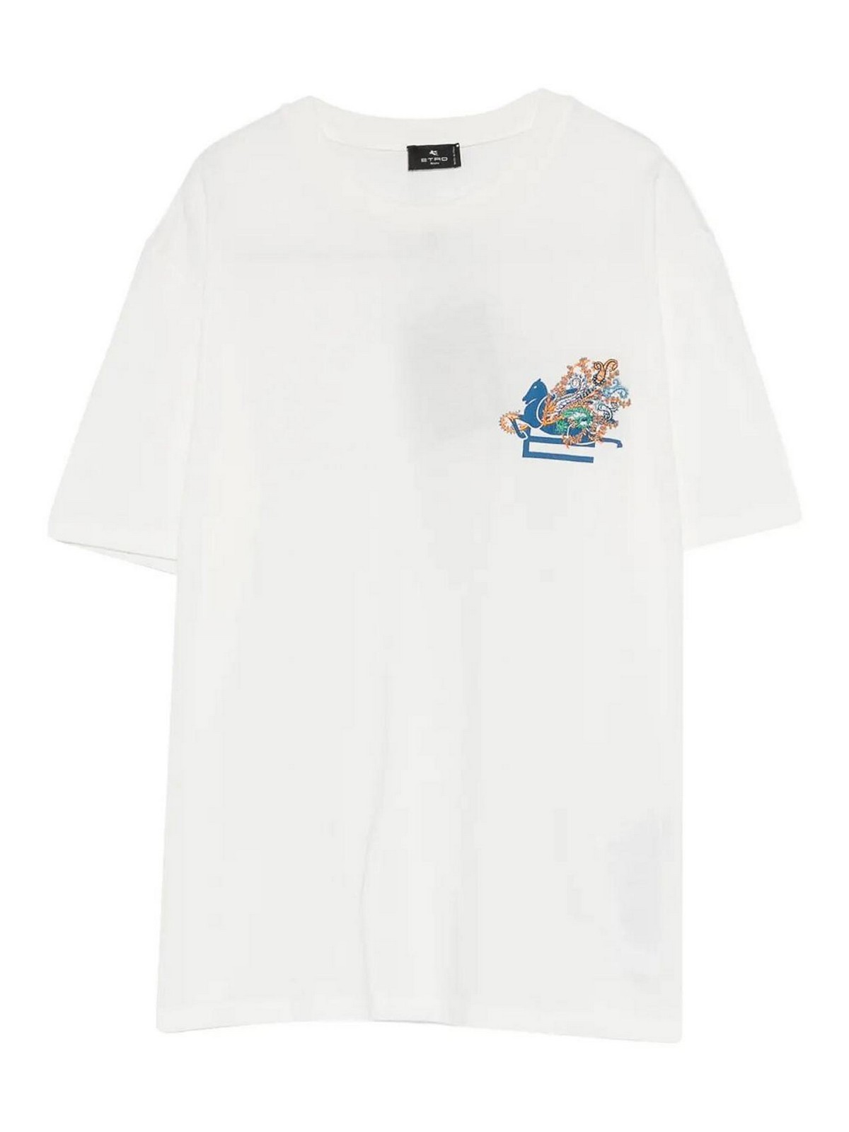 T-Shirt With Embroidered Logo