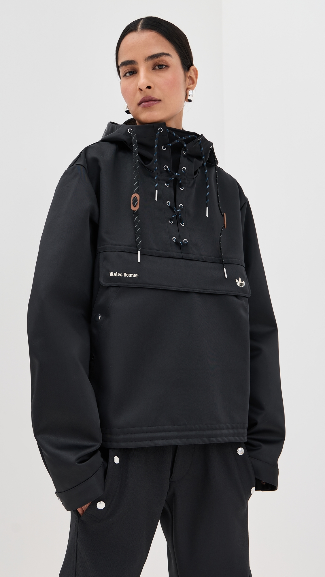 X Wales Bonner Unisex Track Jacket Black