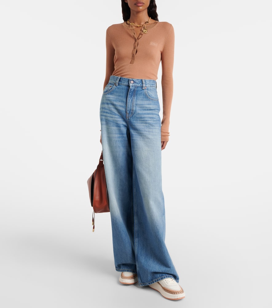 Chloé Nama mesh sneakers