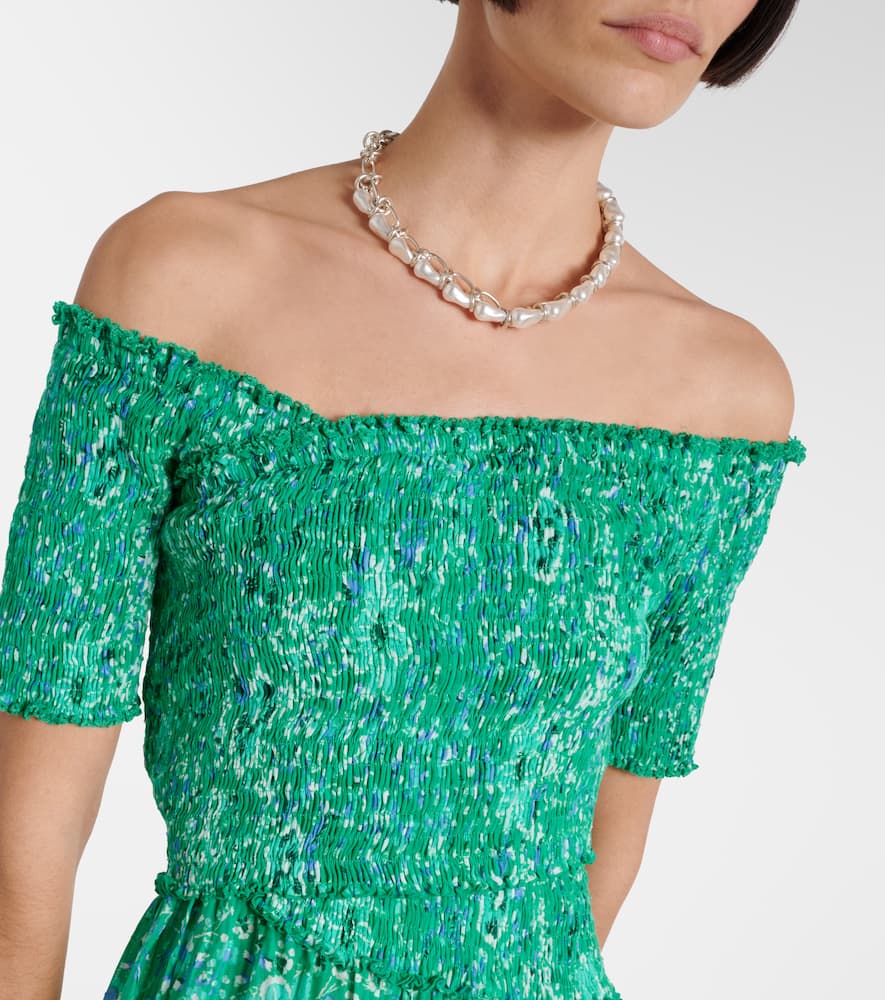 Soledad floral midi dress