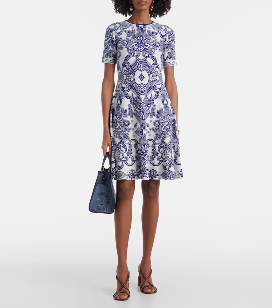 Paisley minidress