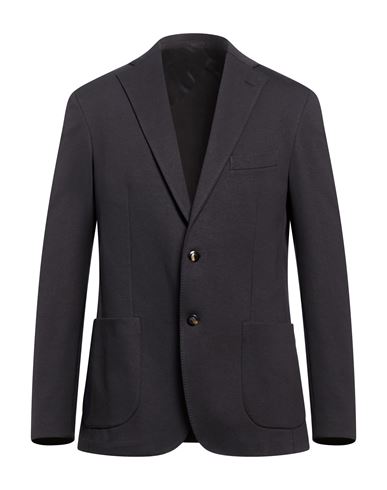 Man Blazer Midnight blue Size 42 Cotton, Polyamide, Elastane