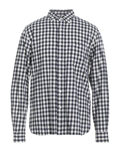 Man Shirt Navy Size XL Cotton