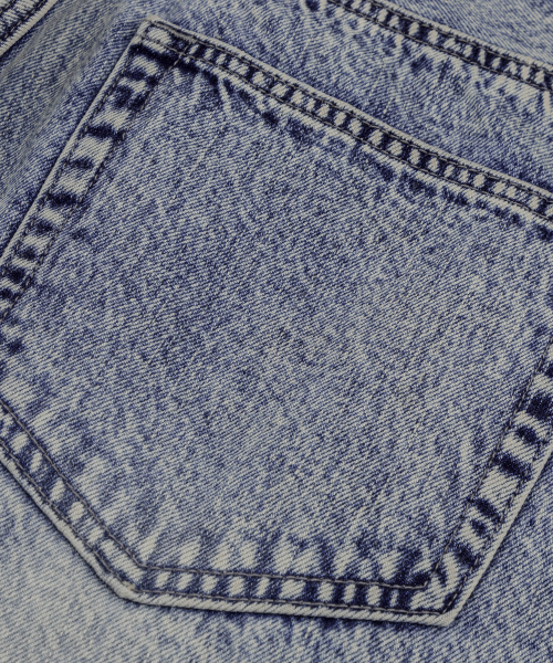 Stone Wide Jeans Denim Pants Ice Gray