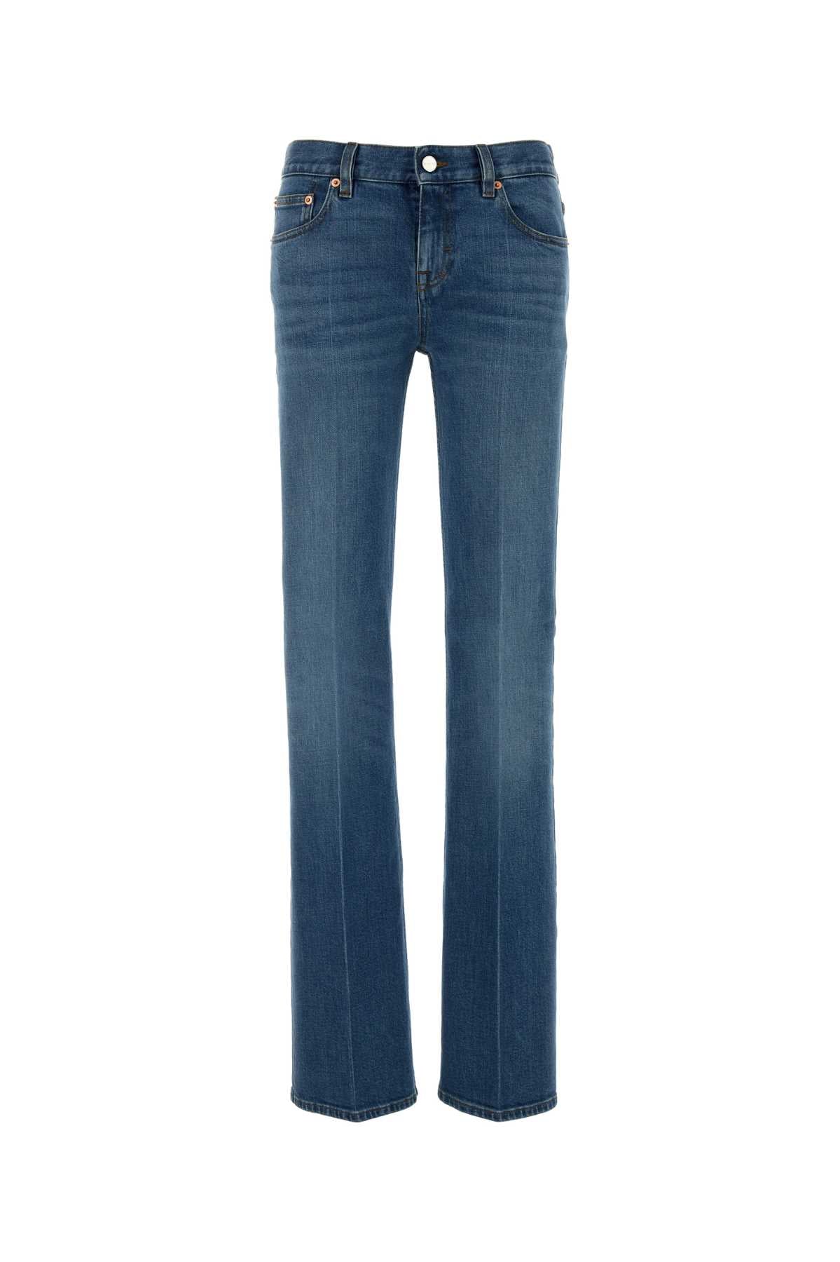 Denim Stretch Jeans — Blue