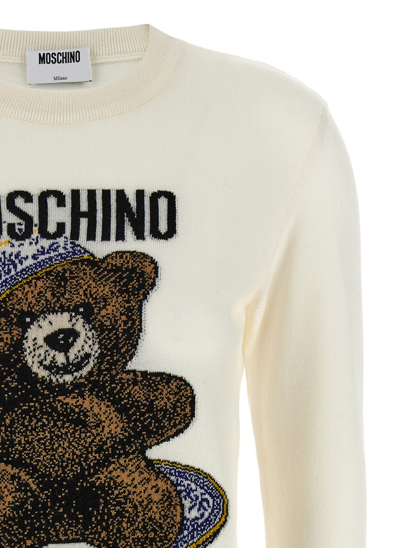White Teddy Sweater