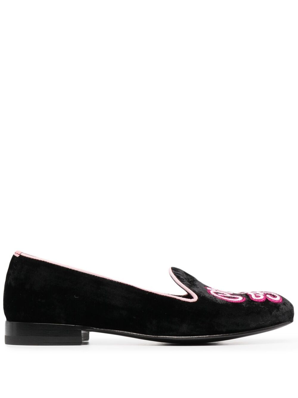 Brian Atwood Lady Nolita slippers - Black