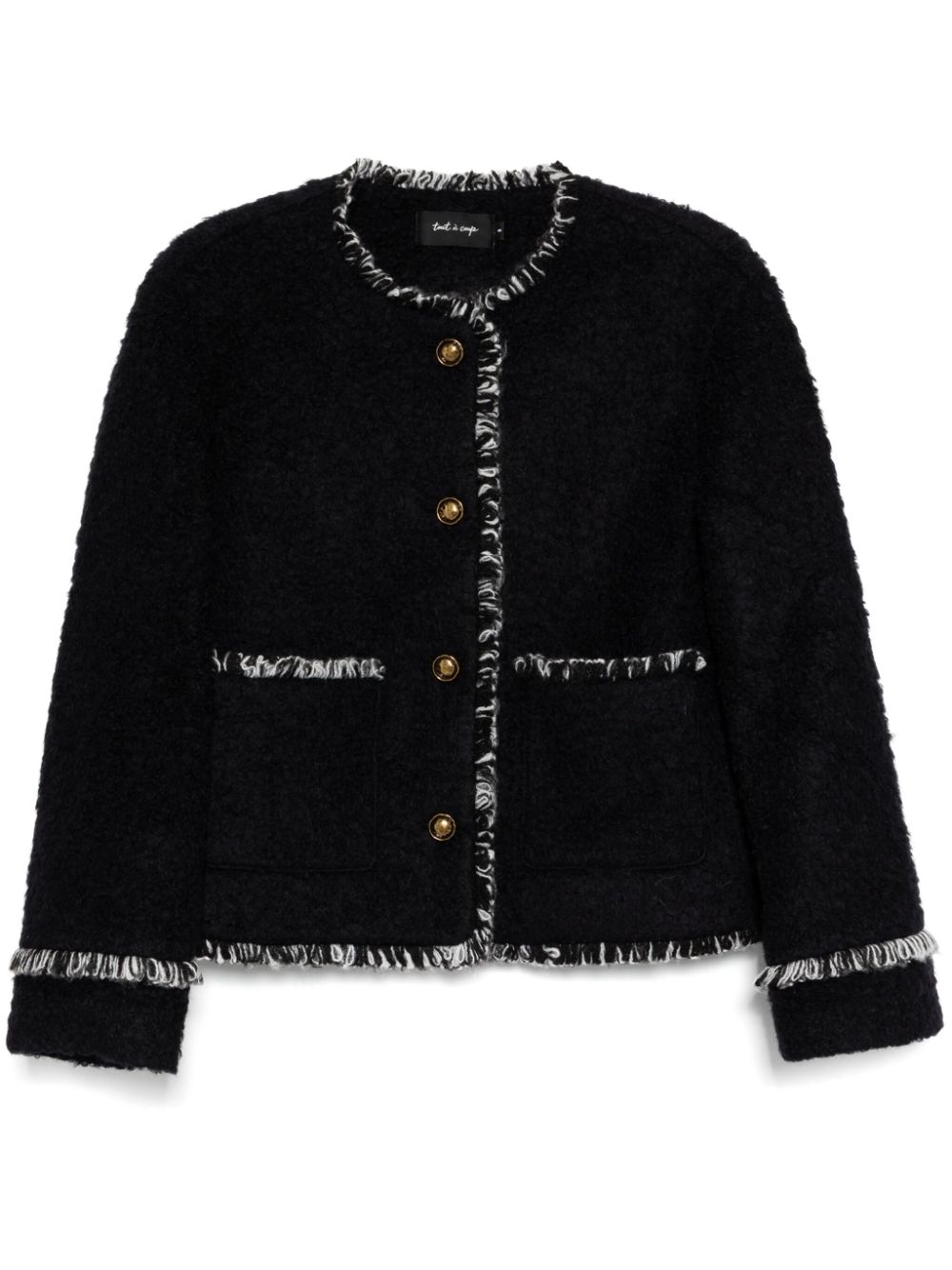 Faux-fur jacket - Brown