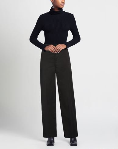 True Avenue Woman Pants Black Size 27 Cotton, Elastane