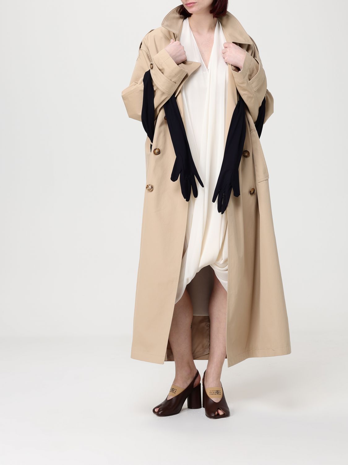 Coat Woman color Beige