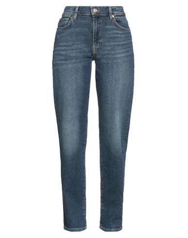 Luxe Vintage Woman Jeans Blue Size 26 Cotton, Modal, Elastomultiester, Elastane