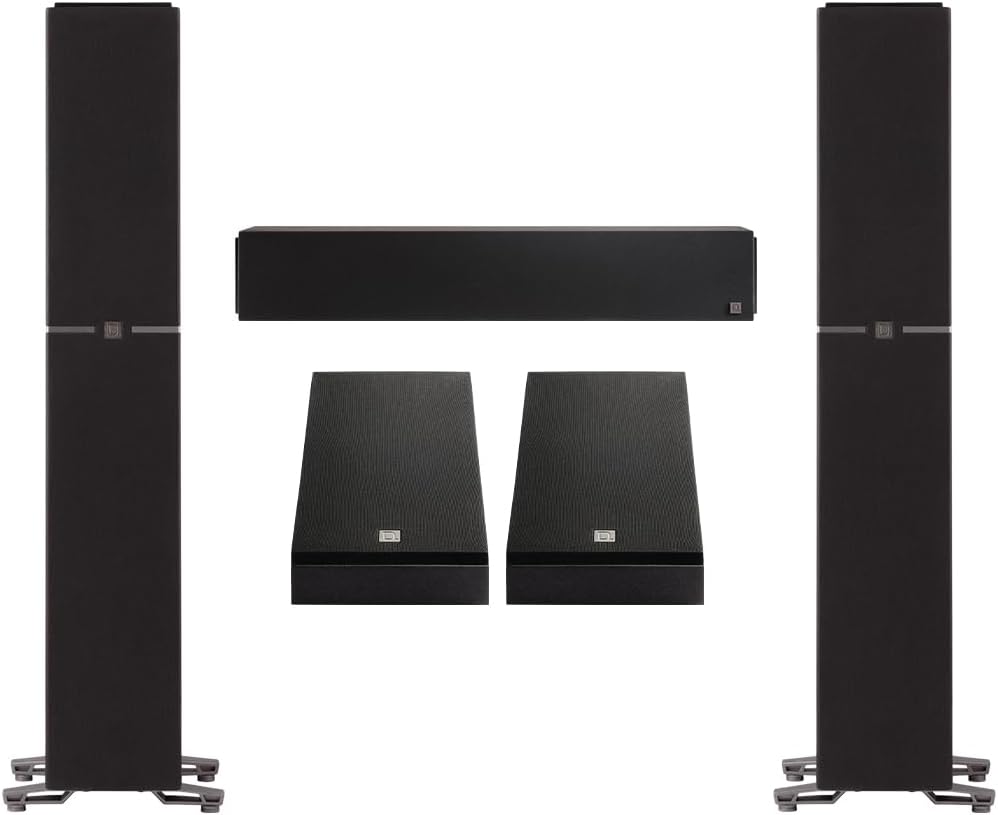 Dymension 5 Channel - Bundle with (2) DM40 Towers, (1) DM20 Center Channel, and (1 Pair) DM95 Rear Speakers