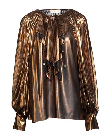 Woman Top Bronze Size 14 Polyester