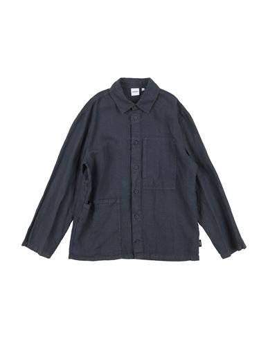 Kid Boy Shirt Navy Size 14 Linen