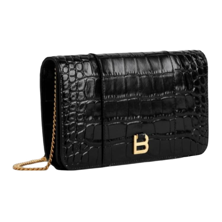 (WMNS) Hourglass Phone Pouch 'Black'