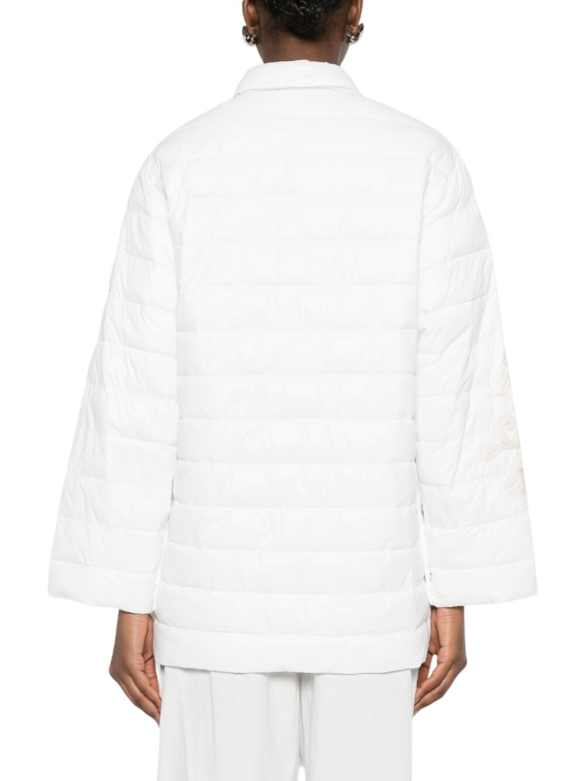 Quilted Nylon Down Jacket