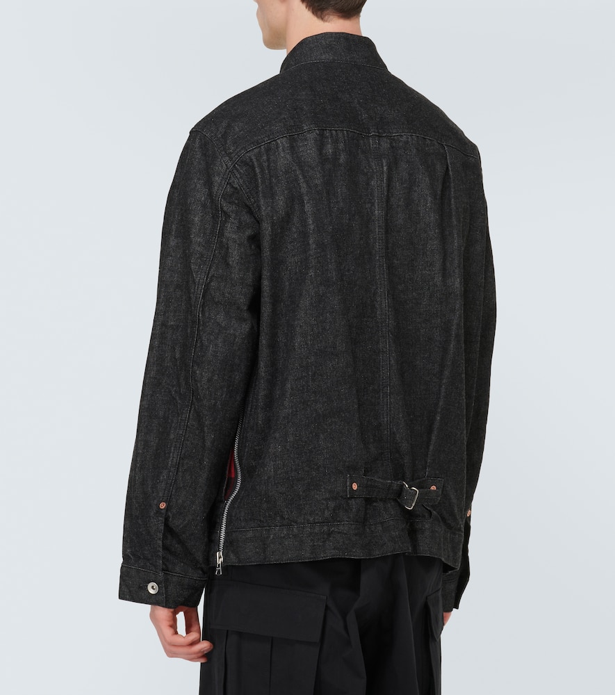 X BEYONDEXX denim blouson jacket