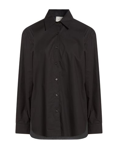 Crème Woman Shirt Black Size 2 Cotton