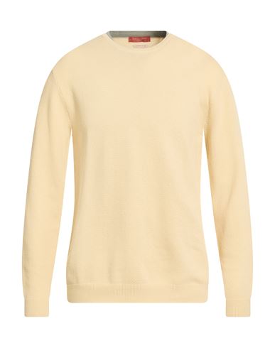 Man Sweater Beige Size L Cotton
