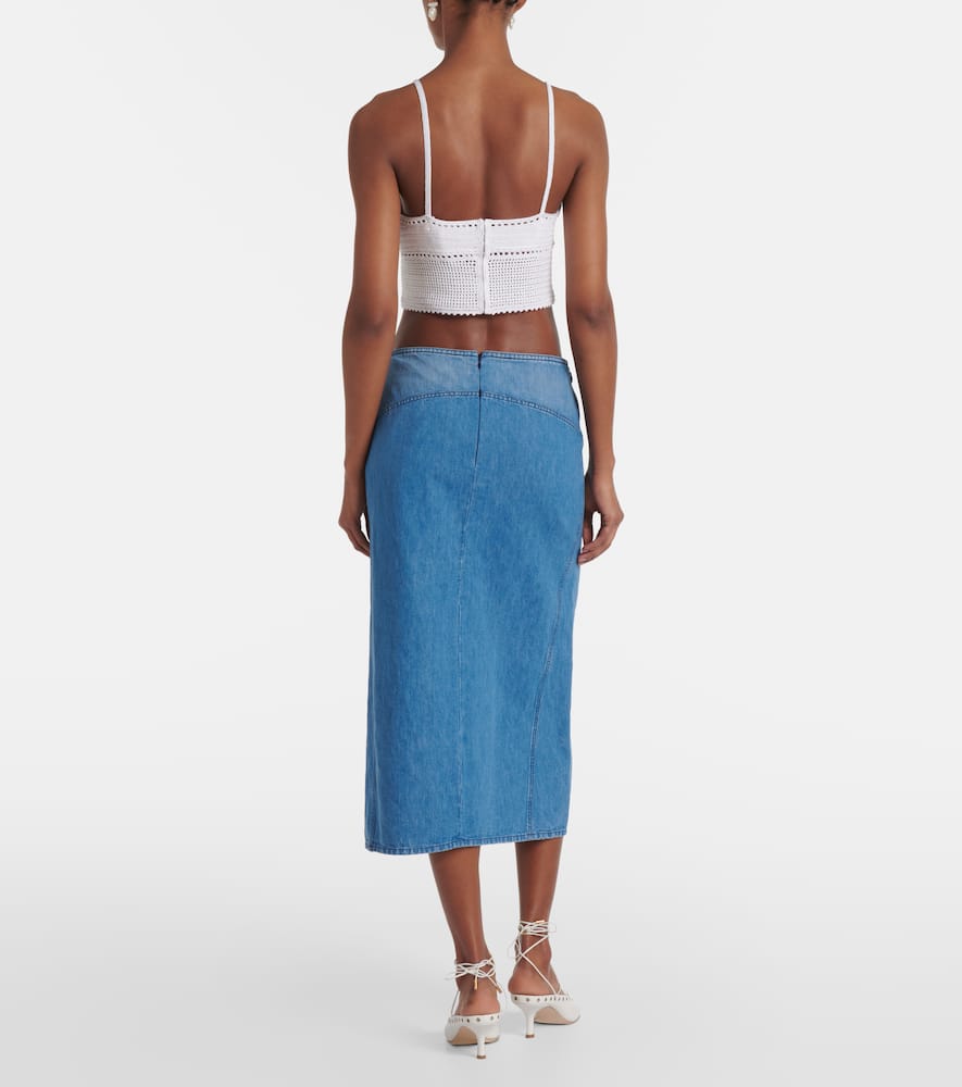 Ralph Lauren Collection Cut-out top