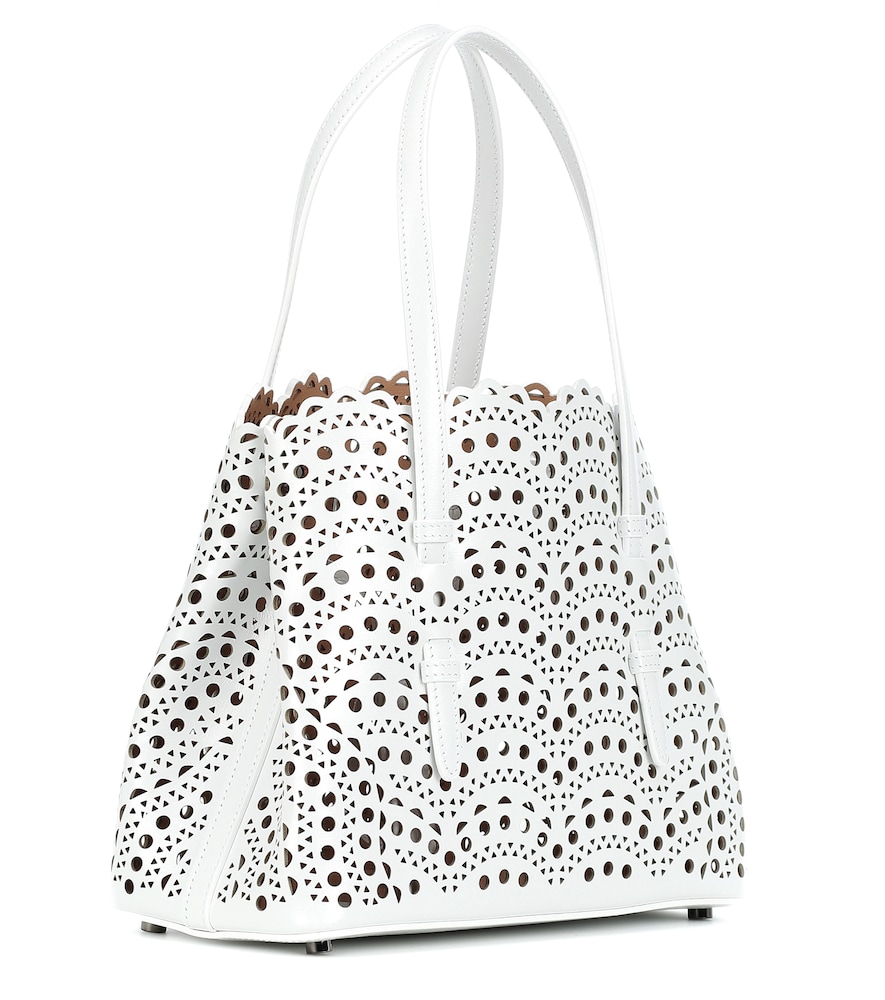 Mina 25 leather tote bag