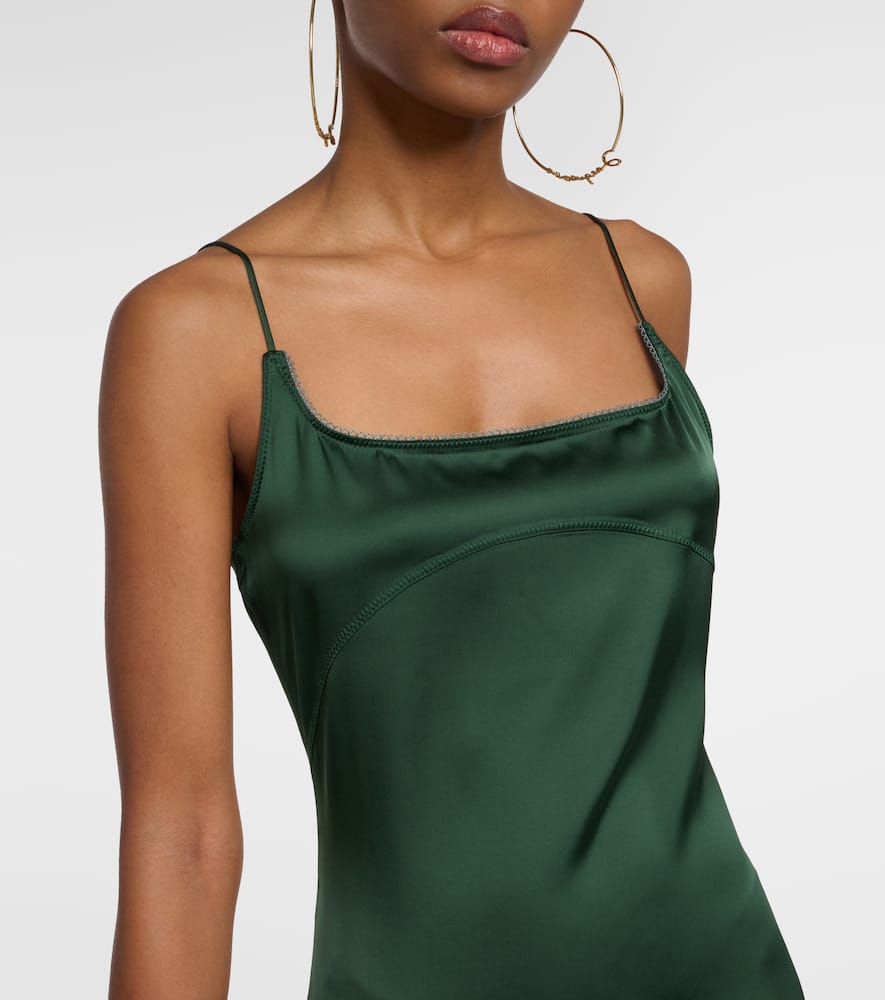 La Robe Notte satin slip dress