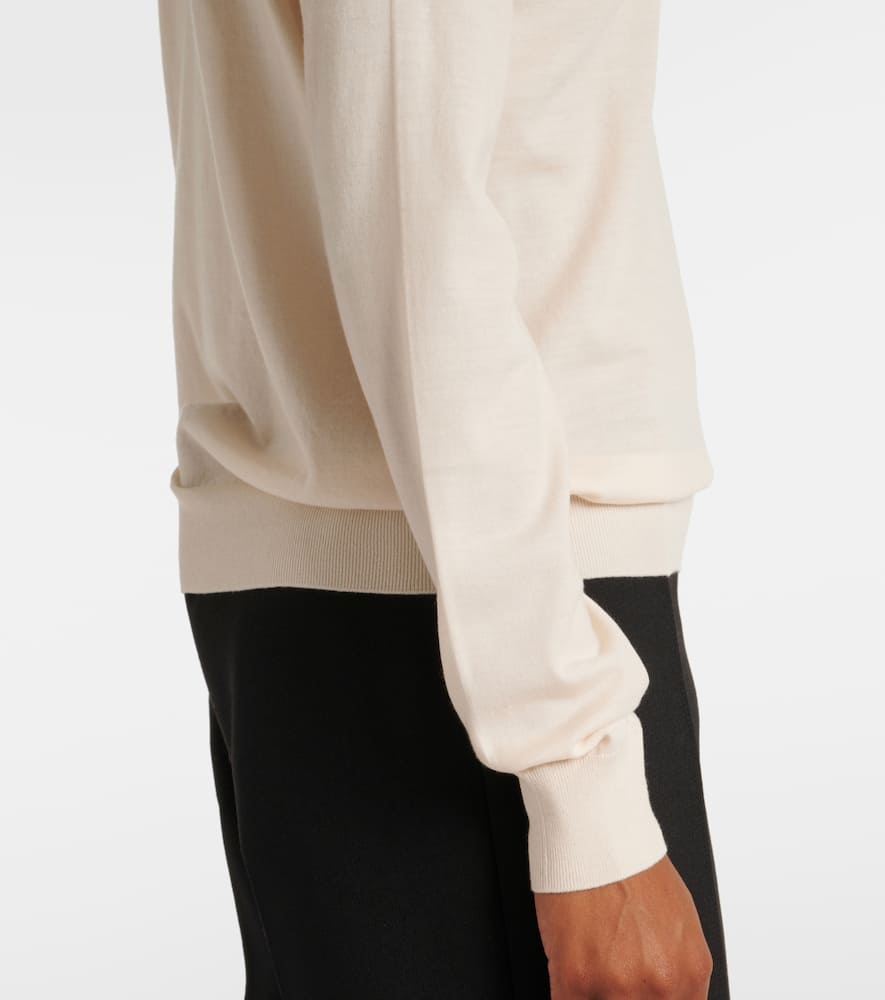 Heva wool jersey turtleneck sweater