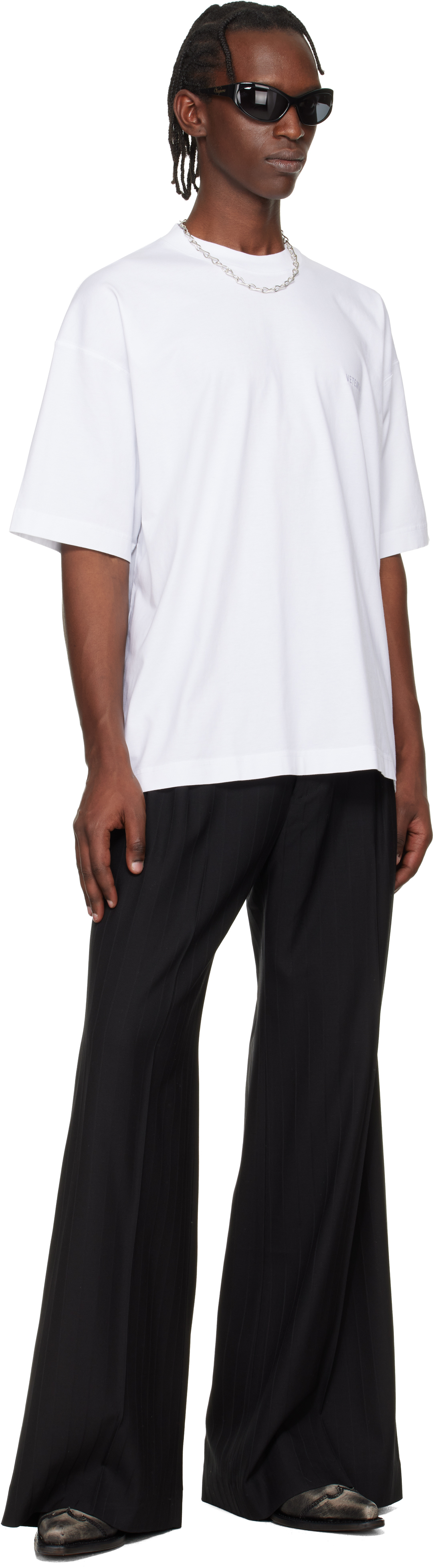 White Iconic Logo T-shirt