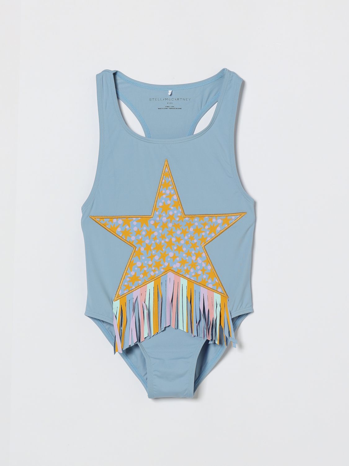 Swimsuit Kids color Gnawed Blue