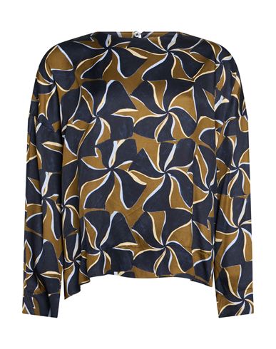 Woman Top Khaki Size 12 Viscose