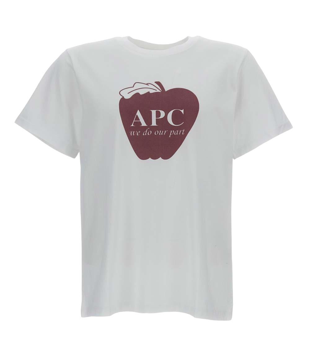 A. P.C. Short-sleeve T-shirt With A Print
