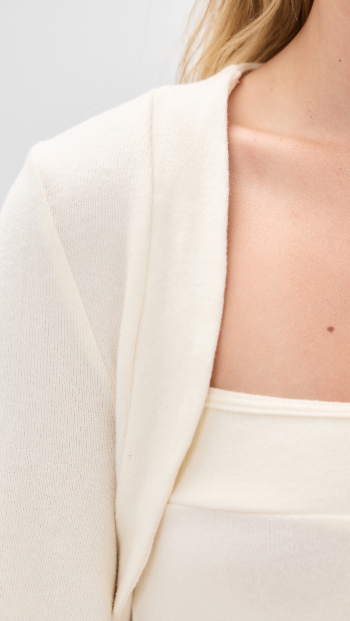 Chloe Knit Shrug Set Fior Di Latte