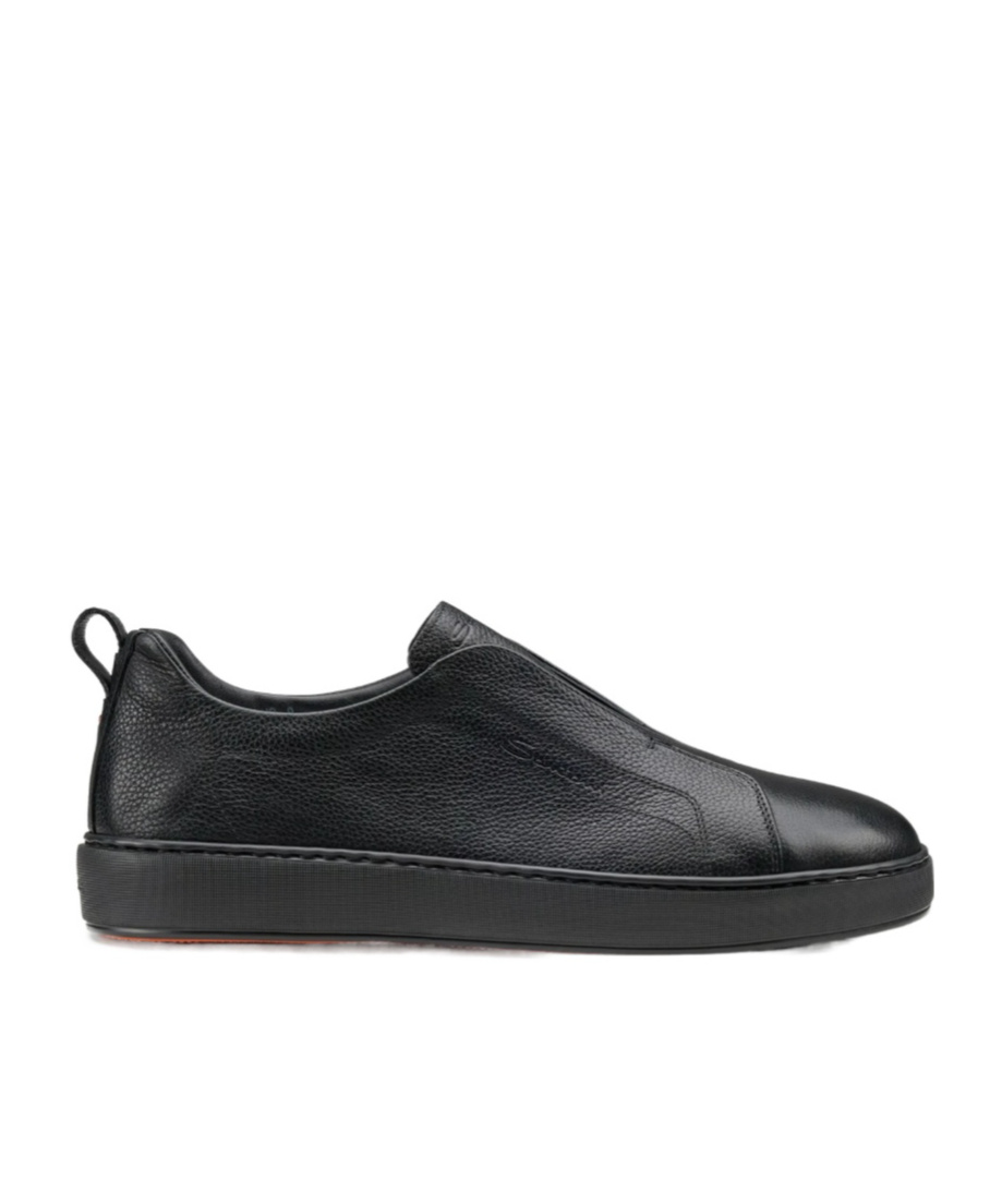 S-Victory grainy-leather slip-on sneakers