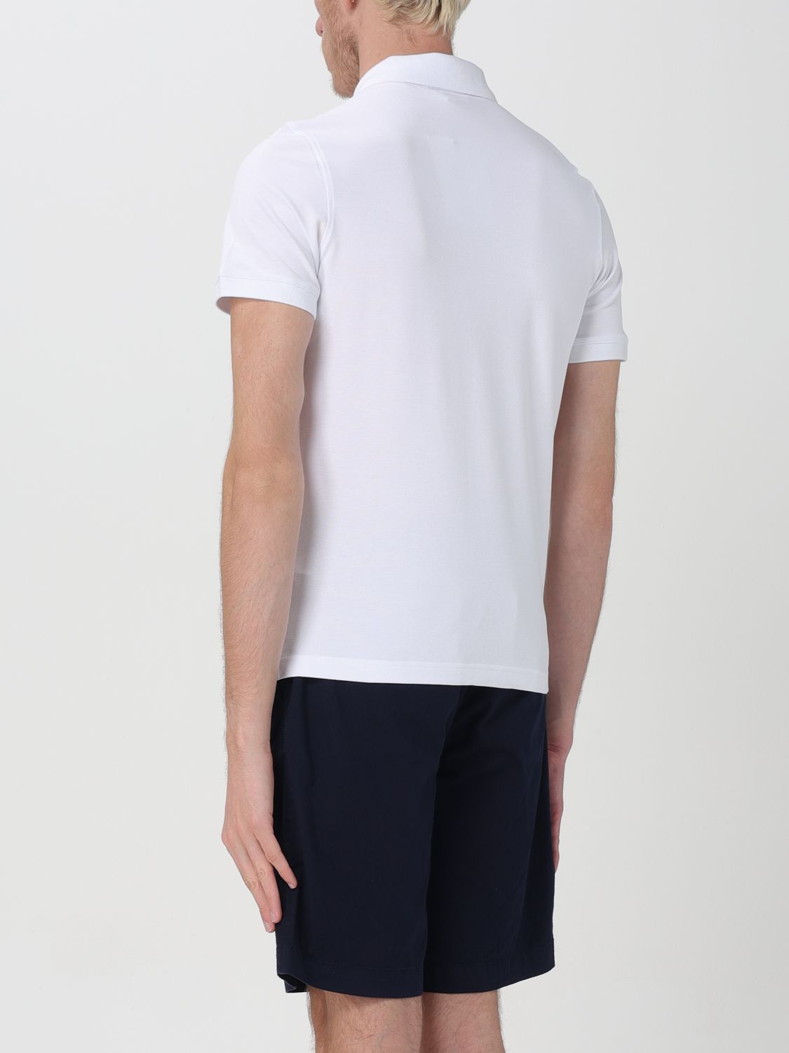 Polo Shirt Men color White